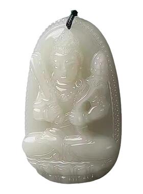 招财和田玉本命佛吊坠大势至菩萨12十二生肖属马守护神男女款饰品