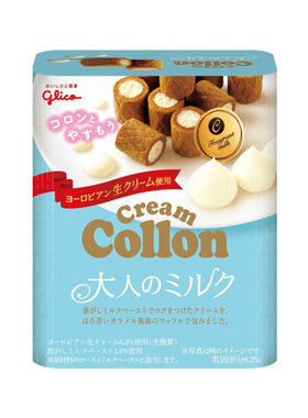 格力高奶油红薯焦糖蛋卷现货日本