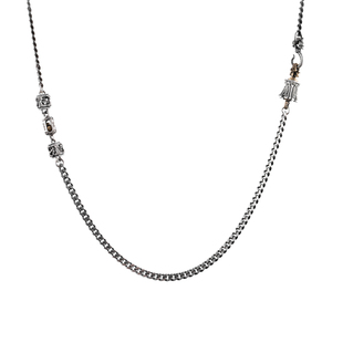 琢匠逍遥项链男款潮流道系银链国风s925银吊坠悟道系列玄学配饰