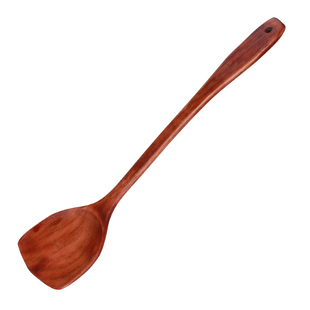 木锅铲炒菜铲家用木铲子不粘锅专用耐高温木勺子长柄锅铲木质套装