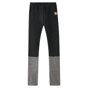 【索罗娜】PawinPaw卡通小熊童装25年冬季新款女童弹力加绒打底裤