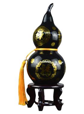 礼品泰山玉葫芦客厅桌面摆件礼盒