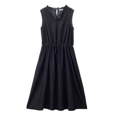 Giordano背心裙牛仔布连衣裙