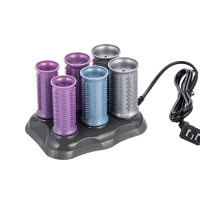 卷发神器不伤发电热低温内扣卷筒