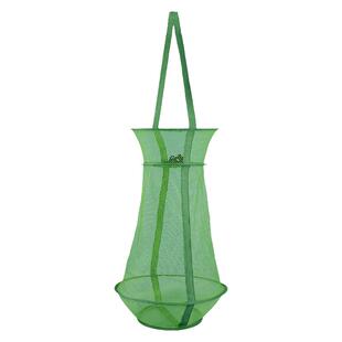 便携式小鱼护渔篓网兜折叠型密网防跳挂速干装活鱼袋小眼迷你渔具