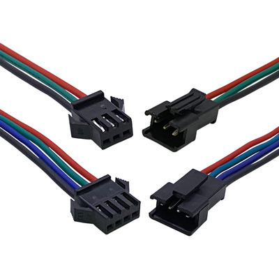 3p电源公母插头对接转换连接线