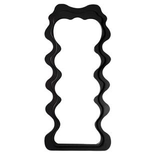 全身镜ins卧室家用拍照抖音网红爆款女生波浪穿衣镜试衣镜子