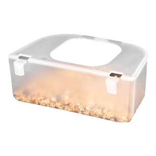 鹦鹉鸟食盒防撒防溅防甩鸟食罐虎皮牡丹鸽子食槽文鸟食碗鸟喂食器