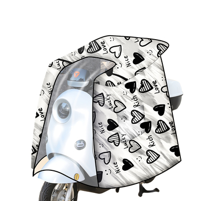 电动车挡风被冬季加绒加厚冬款电瓶摩托车防水防风罩春秋四季通用