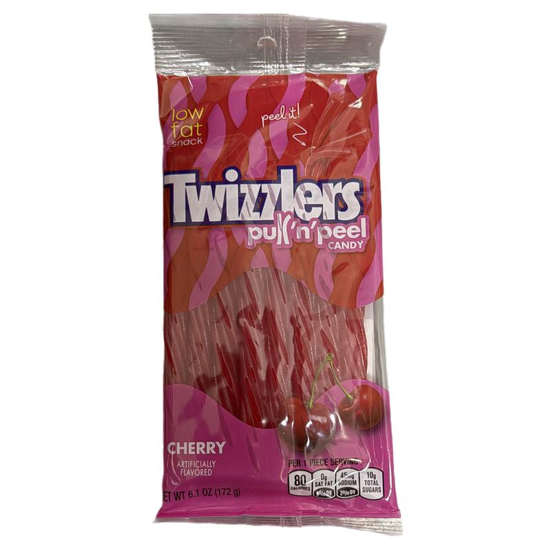 临期）Twizzlers詹姆斯同款进口多滋乐彩色草莓水果味扭扭糖零食