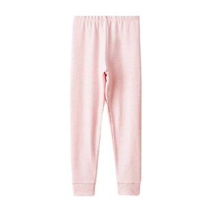 红豆绒儿童纯棉秋裤男童女童线裤打底中大童宝宝保暖裤加厚棉毛裤