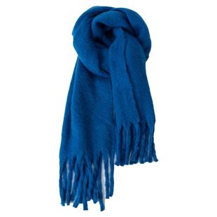 李一桐同款克莱因蓝色围巾女秋冬季韩系氛围感高级感深蓝色围脖男