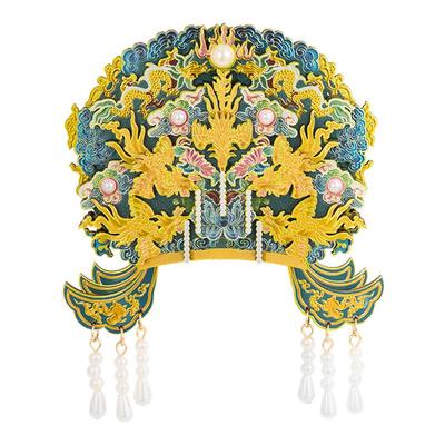 【浙江省博物馆】凤冠冰箱贴木质国风创意礼品明孝惠太皇太后凤冠