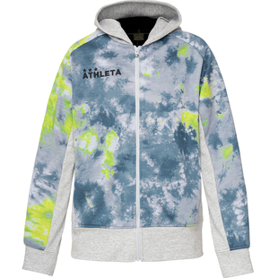 ATHLETA卫衣男足球训练服外套春天春季防风运动连帽套头衫女儿童