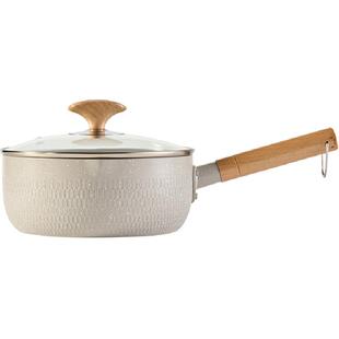 kimscook小奶锅日式雪平锅一人食不粘锅煮泡面锅家用宝宝辅食锅