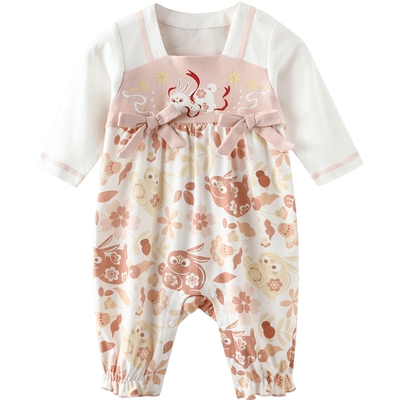 汉宫优品玉兔生花汉服哈衣