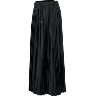 nike耐克女子CLLCTN中腰褶裥运动休闲宽松阔腿长裤锐力HJ0521-010