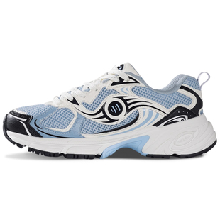 顽刻One cool runner湖水蓝反气旋透气网布运动鞋跑步鞋男女鞋