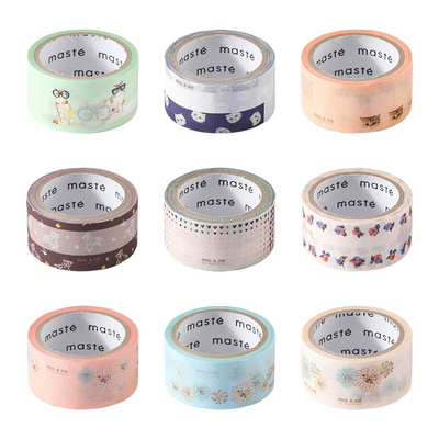 百乐Paul&Joe系列手账和纸胶带