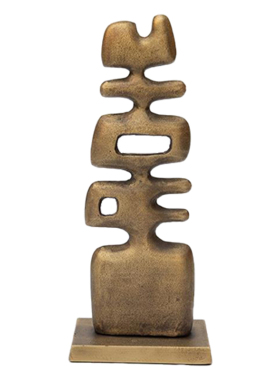 北欧简约现代抽象镂空桌面摆件