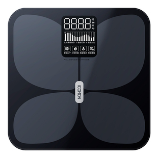 沃莱体重秤家用精准小型电子秤充电人体减肥专用高精度称重计