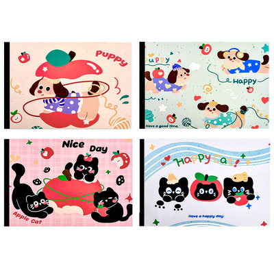 A4加厚图画本画画本绘画本儿童幼儿园小学生专用一年级二年级男女孩美术本空白画册本手绘涂色本不透色素描本