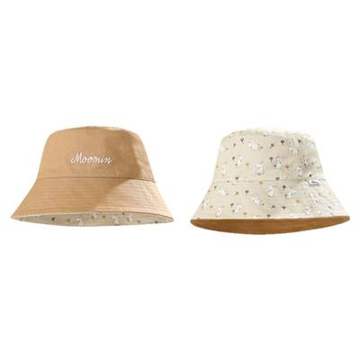 VIPOx姆明双面渔夫帽户外遮阳帽