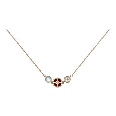 Riotlily艾特里里新年红运项链贝壳女新年925银礼物出游季礼物