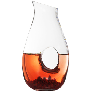 芬兰进口muurla手工吹制创意玻璃凉水瓶大容量冷水壶红酒醒酒器