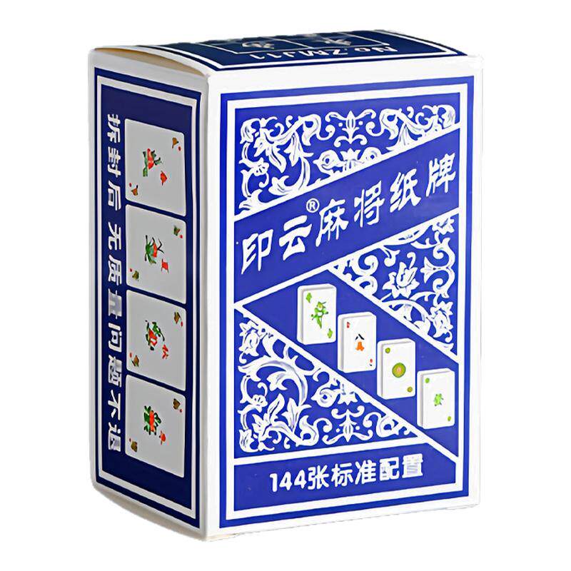 加厚耐磨纸麻将牌扑克休闲娱乐