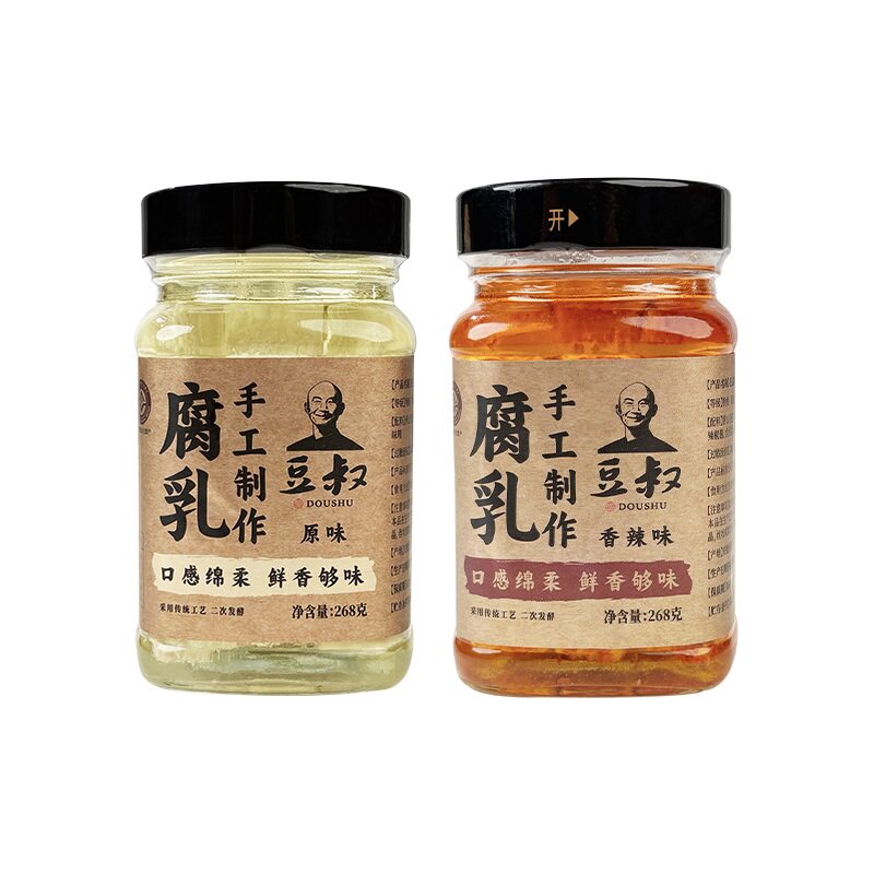 豆叔豆腐乳下饭菜香辣味