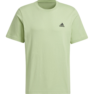 Adidas/阿迪达斯官方正品MH SMALL LOGO T男女运动短袖T恤JI9066