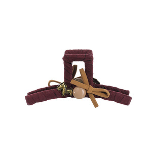 红色小马抓夹女高级感2026新款新年鲨鱼夹饱满后脑勺大号发夹秋冬