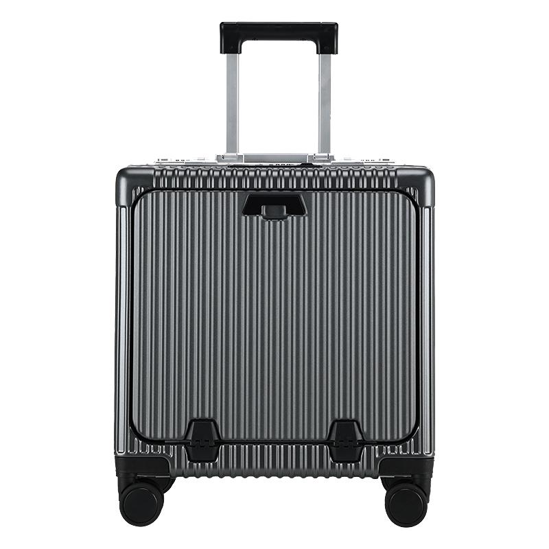 多功能前置行李箱拉杆箱18寸小型登机箱短途旅行箱大容量28寸USB