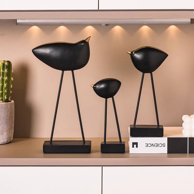 轻奢麋鹿摆件家居客厅礼物电视柜摆设酒柜乔迁玄关北欧装饰品桌面