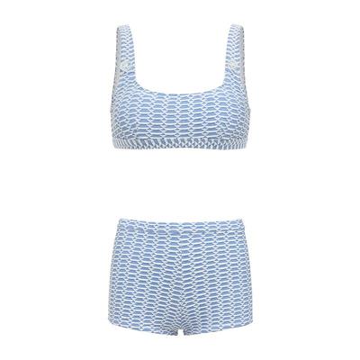 Yukari swim旗舰店分体泳衣女小胸聚拢平角高腰遮肚显瘦比基尼 夏