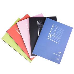 康奈尔笔记本a4大学生考研备考横线本子大号方格记事本初中生课堂学习作业本b5加厚空白网格记录本复古格子本