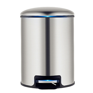 家用不锈钢垃圾桶箱欧式卧室脚踩脚踏式创意卫生间厨房客厅带有盖