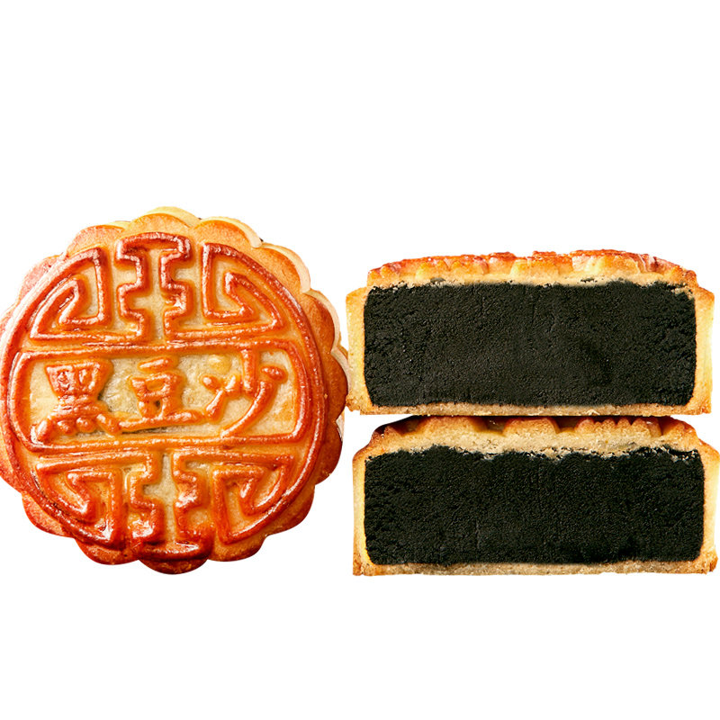 广式豆沙月饼多种口味可选