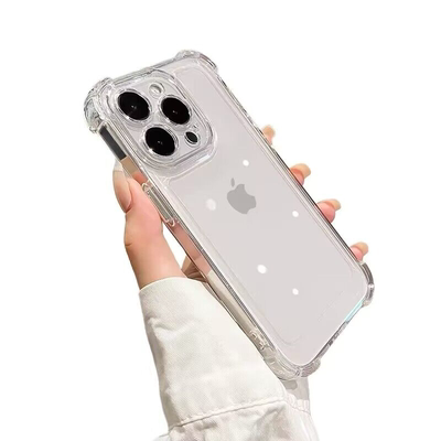 17不发黄简约高透亚克力透明硬壳