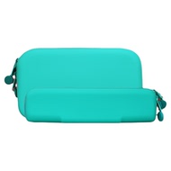 笔袋简约硅胶文具盒大容量日系