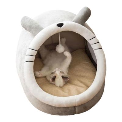 猫窝四季通用半封闭房子保暖