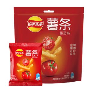 【宋雨琦推荐】乐事薯条x亨氏番茄酱联名酸甜番茄味零食小吃