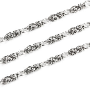 钛钢手工蛋扣链饰品链条DIY项链手链男士嘻哈霸气配饰不掉色裤链