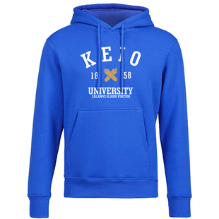 Keio庆应义塾大学校服运动套头衫连帽卫衣篮球服纪念品班服