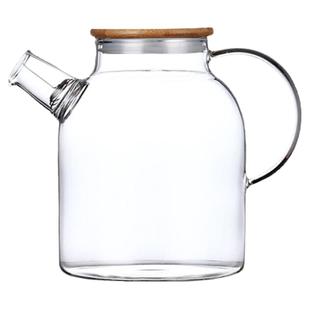 高鹏玻璃烧水壶耐高温茶壶凉水冷水泡茶煮茶开水柠檬茶水大小容量