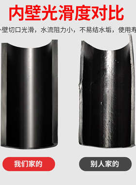 pe管自来水管4分20水管 25 32黑塑料水管子1寸热熔硬管四分饮用水