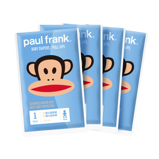 大嘴猴纸尿裤试用装婴儿拉拉裤XXL超薄XL透气SML尿不湿柔软体验装