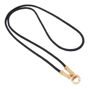 泰国原版佛牌绳微镶镀金快拆扣吊坠绳钻金属保色唐卡公主佛牌链子