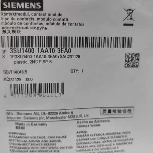 询价3SU1400-1AA10-3EA0